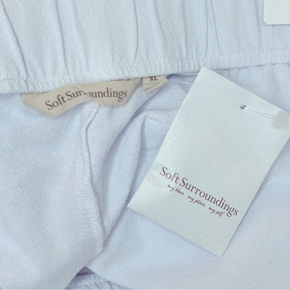 Soft Surroundings Wide Leg Crop Pants - Picture 5 of 10